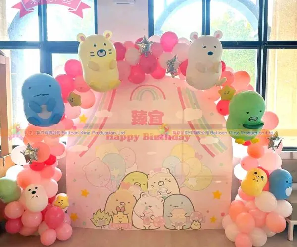 澳門氣球皇真實佈置作品