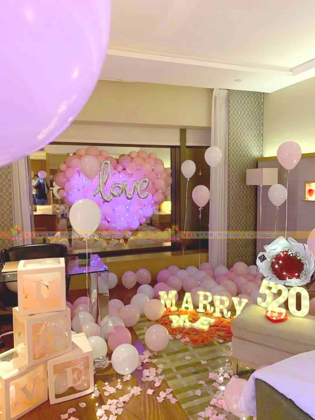 結婚組合氣球佈置 圖3